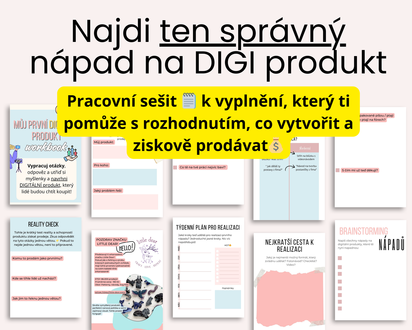 Jaký digitální produkt vytvořit?🚀