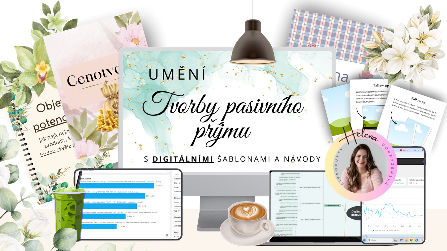 Umění tvorby pasivního příjmu s digitálními podukty